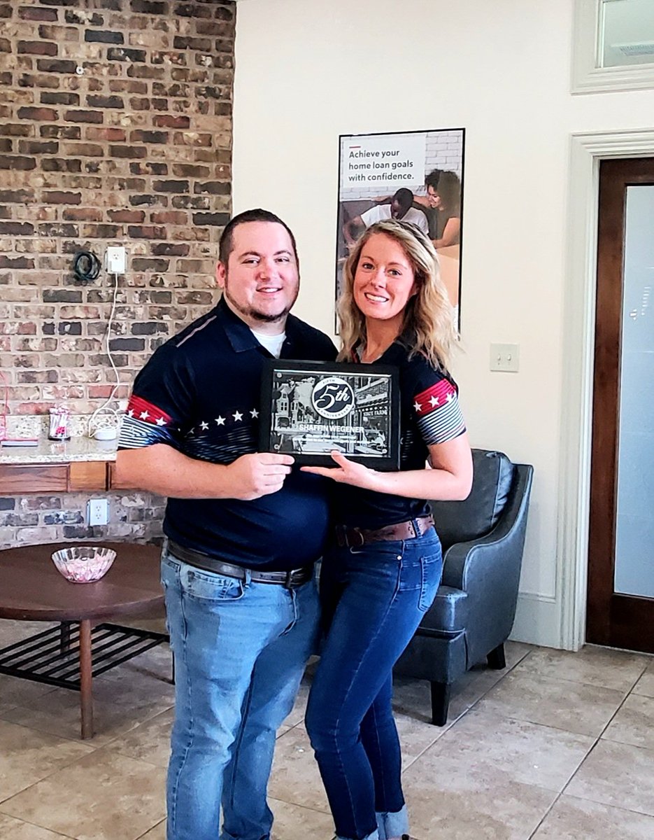 swstatefarm's tweet photo. 4 years going on 5 of being a State Farm agent! Happy to have my better half with me each day, and so thankful to our customers and local community's support! #almost5 #localagent #teamwegener #bettertogether #statefarm https://t.co/7GHi4o03mj