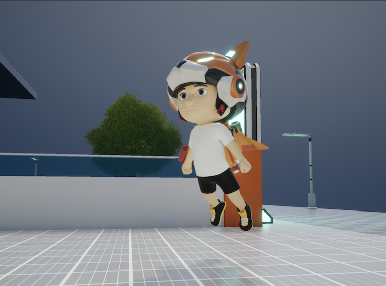 OfficialArcomia's tweet photo. Another preview of our Jetpack hovering physics. Uploading new development diary soon! 

Wearables NFTs:

Shiba Pro-Tec X helmet ⛑
AeroBlast Jetpack 🚀

#Metaverse #NFTs #NFTCommunity #Polygon $matic https://t.co/exlGktnhZF