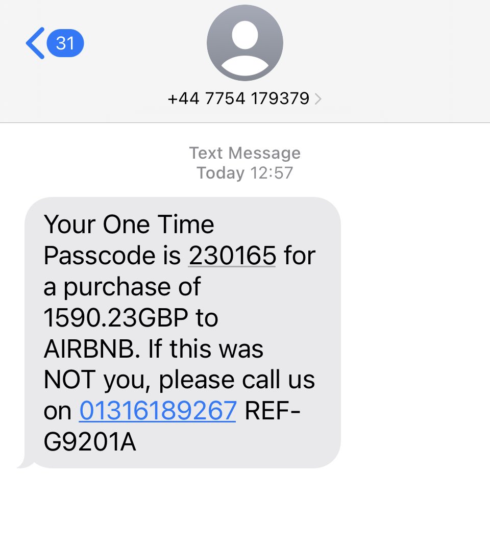anilpiplani's tweet photo. Fraud alert. Avoid responding to text from +44 7754179379 https://t.co/5uaZCgRDSu
