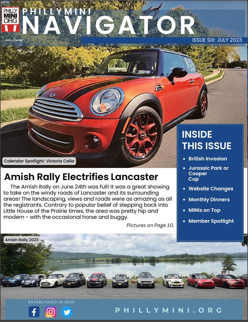 philly_mini's tweet image. Hear ye! Hear ye! The July 2023 issue of the PhillyMINI Navigator is posted to the website and emailed! Check it out!!!! 

PhillyMINI.org/docs.ashx?id=1…

🗞️🗞️🗞️