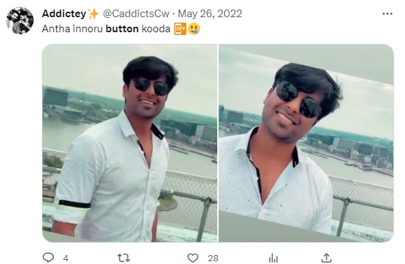 CringeTeju's tweet photo. FIRE FIRE🔥🔥Just wanted to share these screenshots oruthar mela affection irukalam, love irukalam ana iva panradhuku per ennanu nanga solavendiya avasyam illa @i_amak #Ashwinkumar 
the captions🤮🤮 https://t.co/l6xReC4xsB