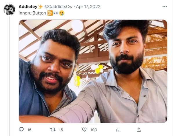 CringeTeju's tweet photo. FIRE FIRE🔥🔥Just wanted to share these screenshots oruthar mela affection irukalam, love irukalam ana iva panradhuku per ennanu nanga solavendiya avasyam illa @i_amak #Ashwinkumar 
the captions🤮🤮 https://t.co/l6xReC4xsB