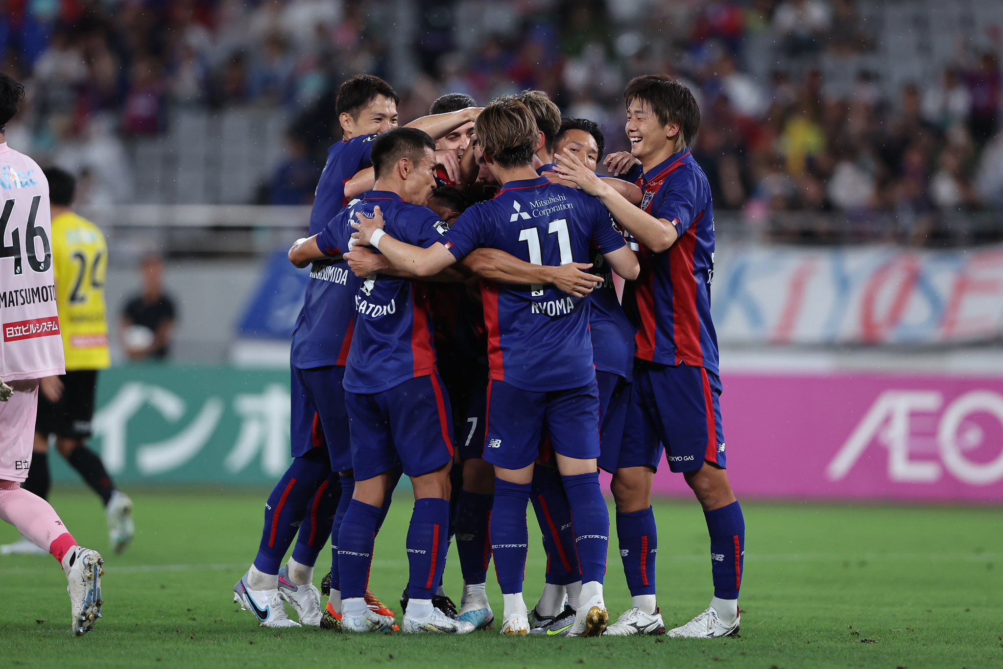 連勝！🔵🔴の画像