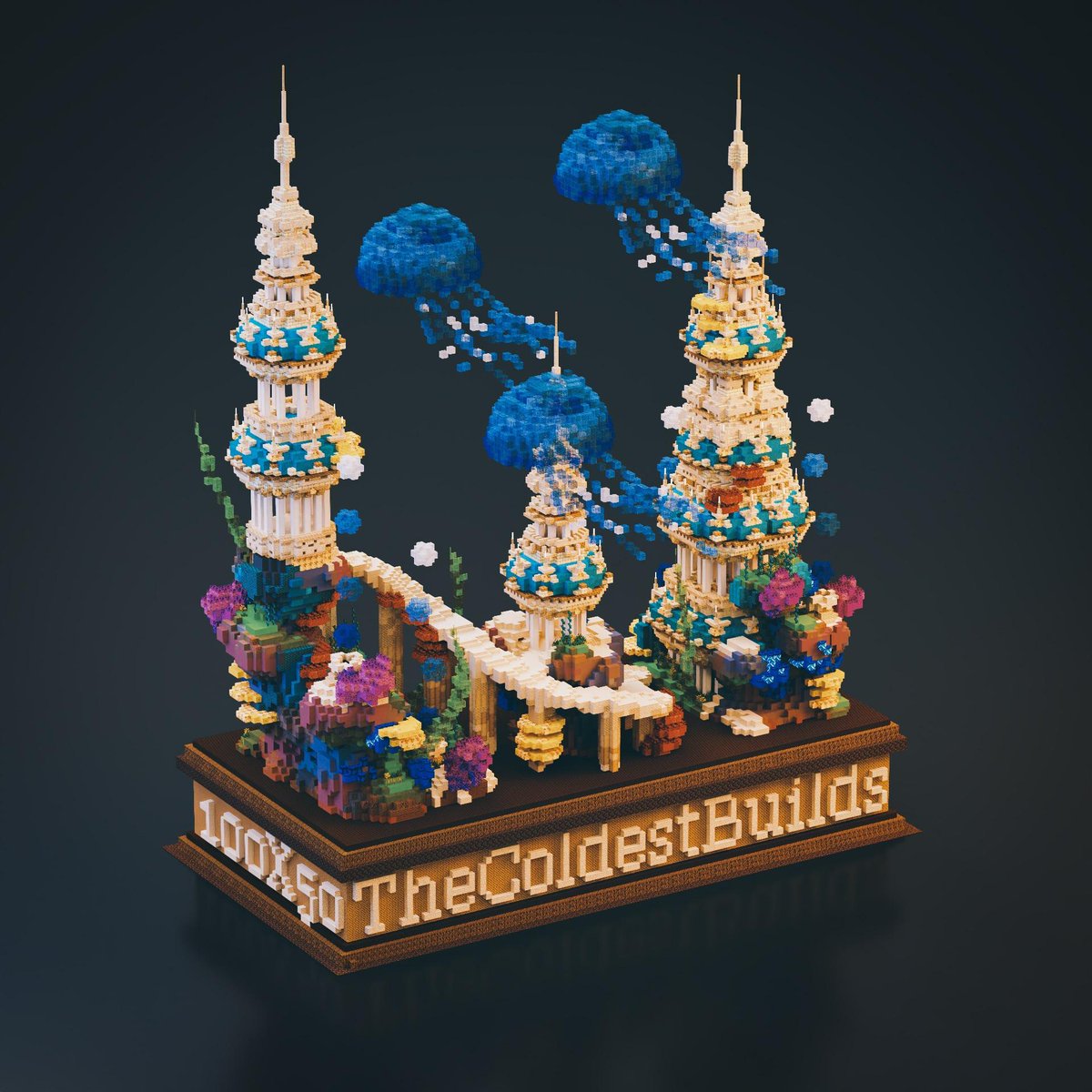 Want a free little build?
Follow, Like, Retweet, and maybe @ a friend or two!

Win this little trophy plus any build from our pre-made store of your choice!

#builders #Minecraft #minecraft建築コミュ #Minecraft軍事部 #MinecraftServer #Giveaway