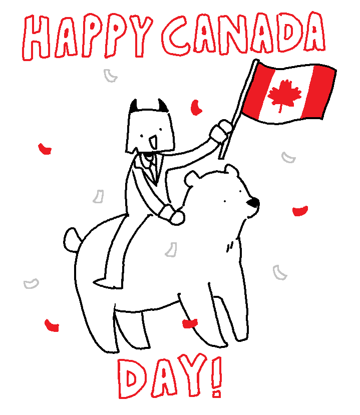 Happy Canada Day to my fellow maple syrup chuggers! ^w^