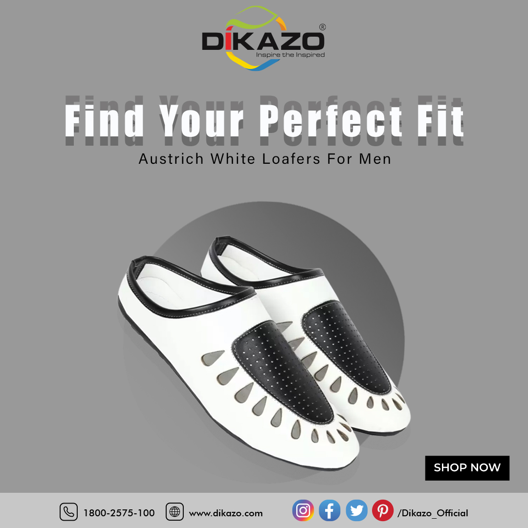 Step up your style game with #AustrichWhiteLoafers, the epitome of sophistication and comfort for #MensFashion enthusiasts seeking #ElevatedStyle and #VersatileFootwear.
visit- dikazo.com/product/austri…