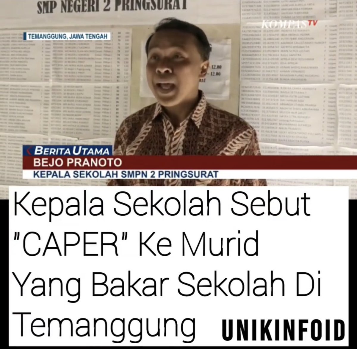Dibully temen, ngadu ke guru disebut caper
Kemana lagi mau ngadu?
.
[Kompas.com]