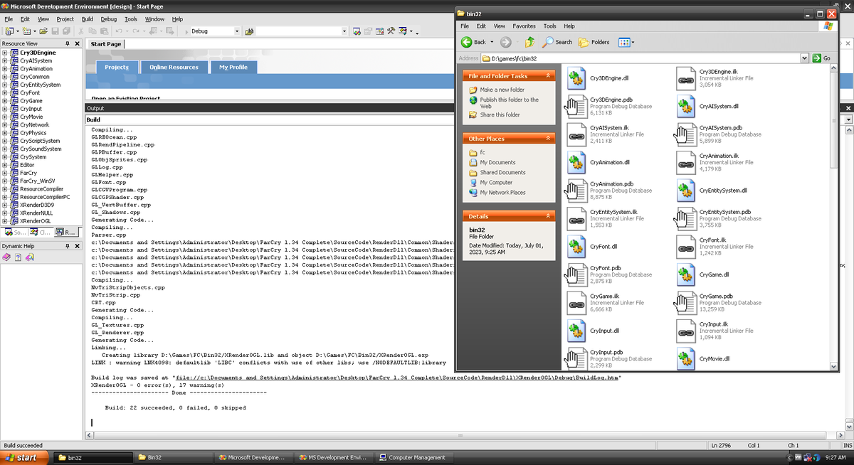dunny1g's tweet photo. @MobCat_ @VinciusMedeiro6 It won't compile for you because it wants to output to 'D:\games\fc\' and it's likely on your VM you only have a C: drive. In my case there was an optical drive as D: so had to remove that. https://t.co/RBrT4QxtOg