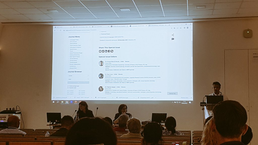 After 2 great days debating on #terminology , #knowledge organisation,  #Data and #metadata, a few words of farewell before the #conference closes. The good news is that we will meet again at MDTT24, somewhere sunny🏖. Stay tuned!
#MDTT23
