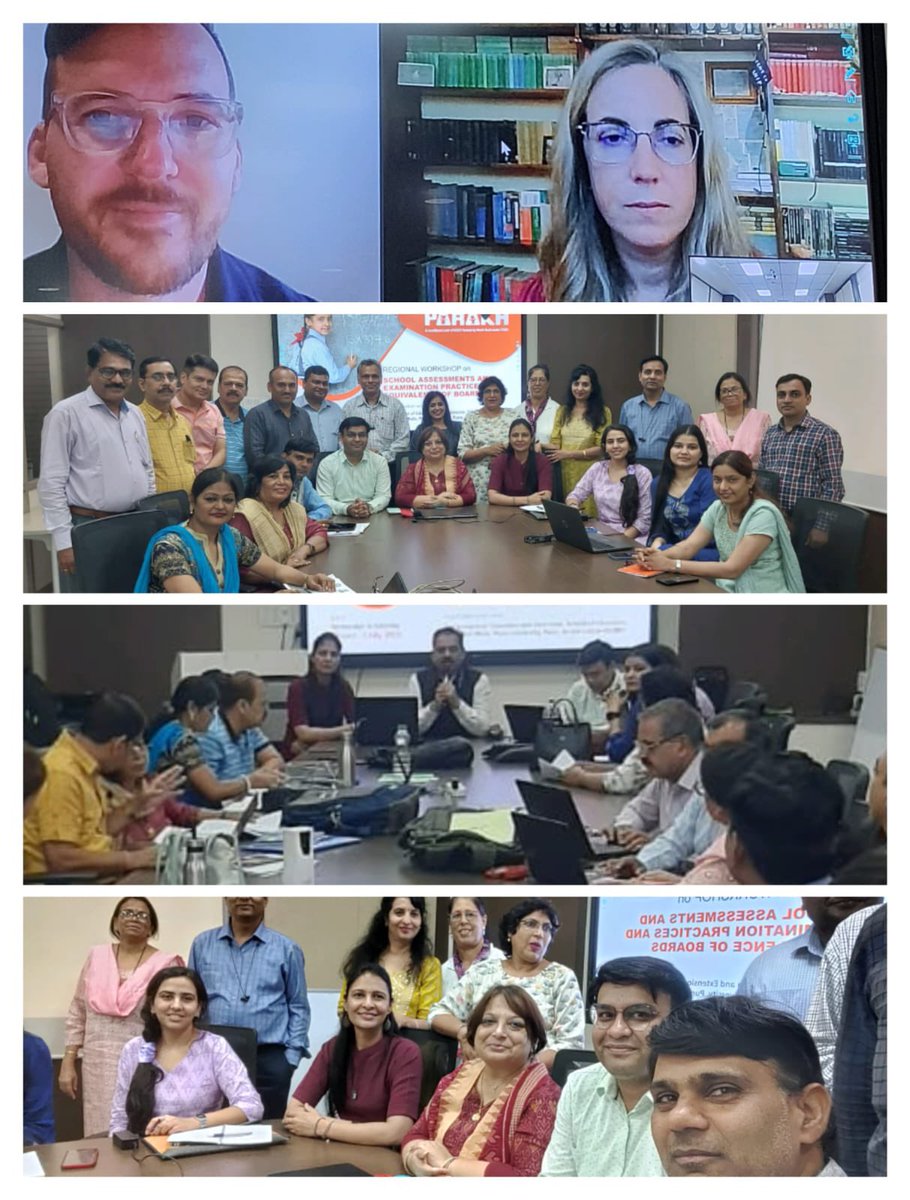 indranibhaduri's tweet image. ....a good start to the &apos;#Equivalence of #Boards&apos; #workshops2023 the #western #region held in collaboration with #Pune #University, #Department of #Education participated by boards from the States of #Chhattisgarh, #Gujarat, #Goa, #MadhyaPradesh #Maharashtrs.....
#PARAKH #ETS
