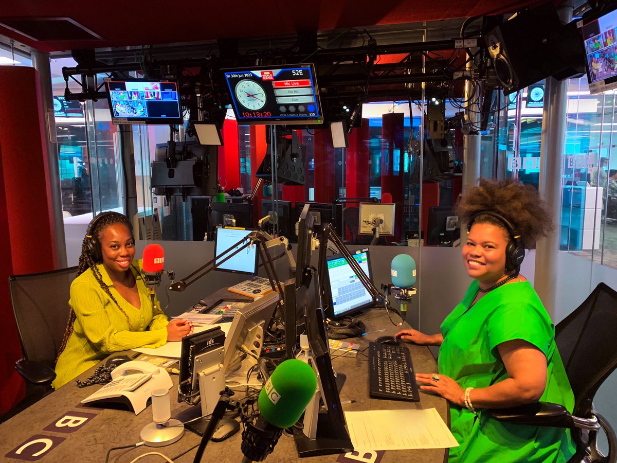 Stefania Okereke (@stefaniaokereke) on Twitter photo Let the green for growth shine at BBC Focus on Africa podcast 👌
In conversation with presenter <a href="/BBC_AudreyB/">Audrey Brown</a> Let the green for growth shine at BBC Focus on Africa podcast 👌
In conversation with presenter <a href="/BBC_AudreyB/">Audrey Brown</a>