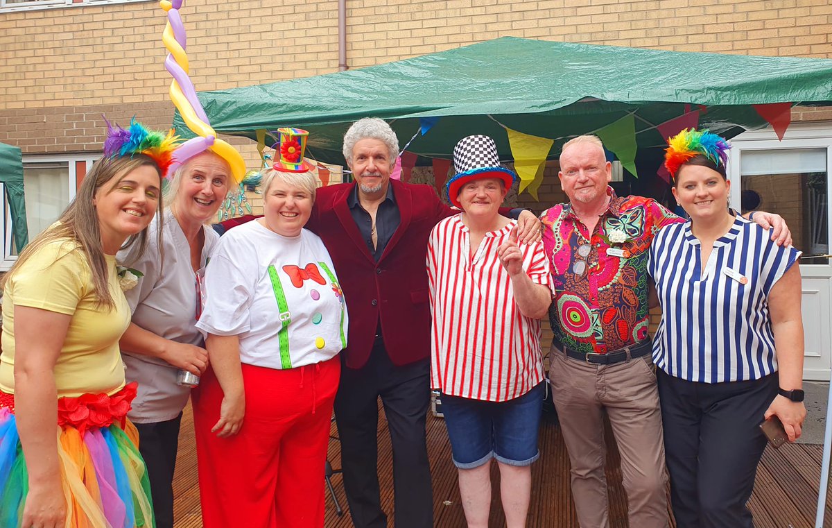 Even the weather couldn't stop our Carnival of Colour event at Douglas View @HC_One special thanks to our very own Tom Jones to entertain us all. 
#CareHomeOpenWeek #hconescotland @Siobhanmcclusk1 @ArleneH08843230