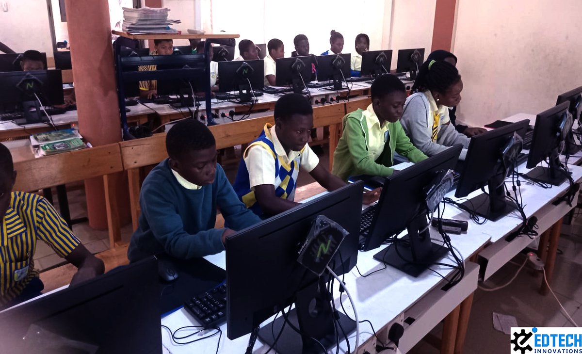 Innovative technologies are reshaping our lives in every possible way. Education is no different from that...
We are indeed pleased to be a part of St Mary's Preparatory School  Computer Lab's project in #koforidua #okrase
#edtech #education #computer #computerlab #academic
