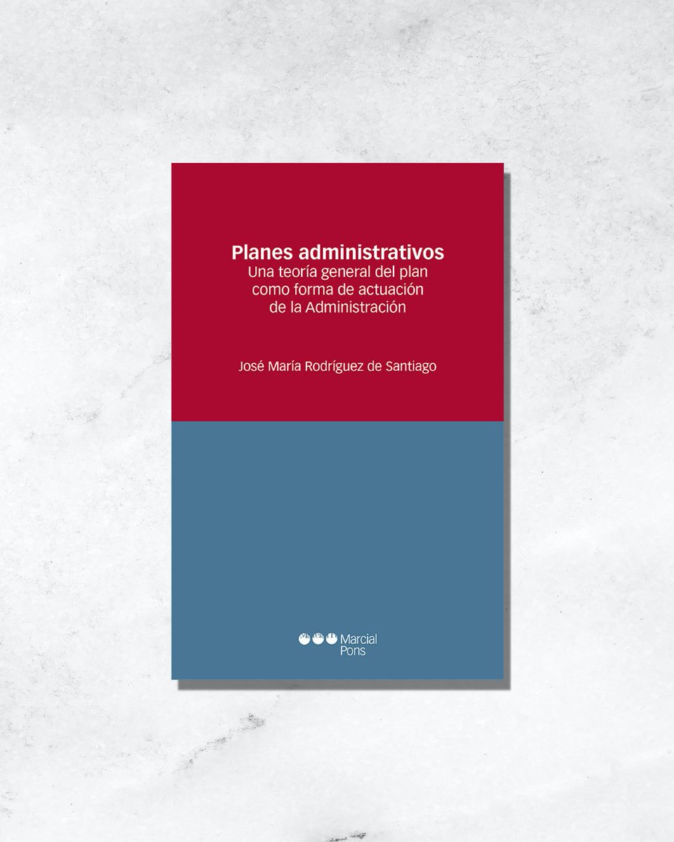 Planes administrativos.
Analiza el plan en el contexto de las formas de actuación de la administración, que todavía tienen una fuerza estructurante en la parte general del Derecho administrativo; y se propone, a continuación, una clasificación

📙acortar.link/RCu287 #Novedad