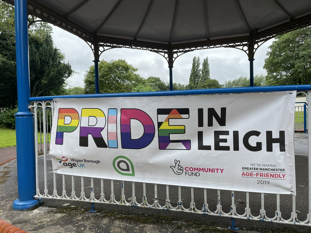 Hello Leigh ! #PrideInLeigh #PartyInThePark