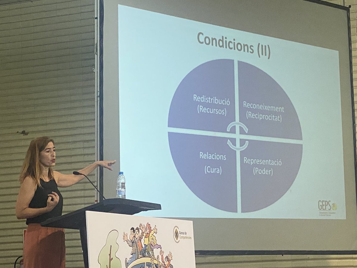 Marc Beltran Minoves (@marc_beltran) on Twitter photo El mateix discurs que fem per a l’alumnat, l’hem de fer pels docents <a href="/ainatarabini/">Aina Tarabini</a>
➡️ Reconeixement i vincle (confiança)
➡️ Altes expectatives
➡️ Acompanyament
➡️ Interpel·lació
➡️ Propòsit compartit
➡️ Recursos
➡️ Diversificació
➡️ Cura en les relacions
➡️ …
<a href="/xarxaCb/">Xarxa de Competències</a> El mateix discurs que fem per a l’alumnat, l’hem de fer pels docents <a href="/ainatarabini/">Aina Tarabini</a>
➡️ Reconeixement i vincle (confiança)
➡️ Altes expectatives
➡️ Acompanyament
➡️ Interpel·lació
➡️ Propòsit compartit
➡️ Recursos
➡️ Diversificació
➡️ Cura en les relacions
➡️ …
<a href="/xarxaCb/">Xarxa de Competències</a>