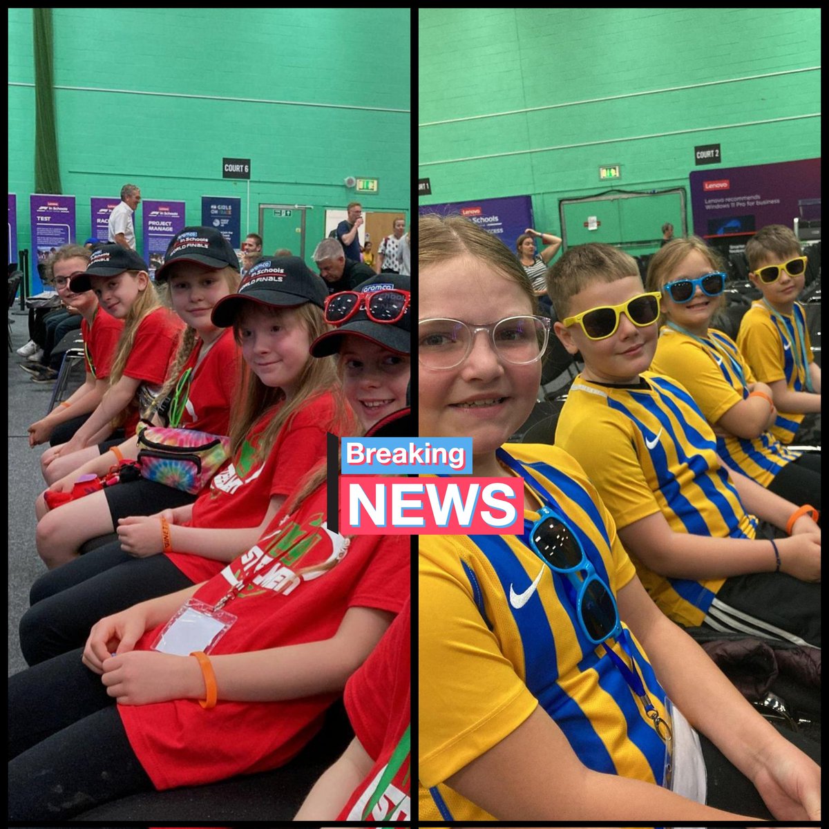 @garntegprimary We made it to the opening ceremony @f1inschoolsUK @EESWSTEMCymru @torfaencouncil @EAS_ProfLearn @STEMLearningUK we are so excited #notinmissout