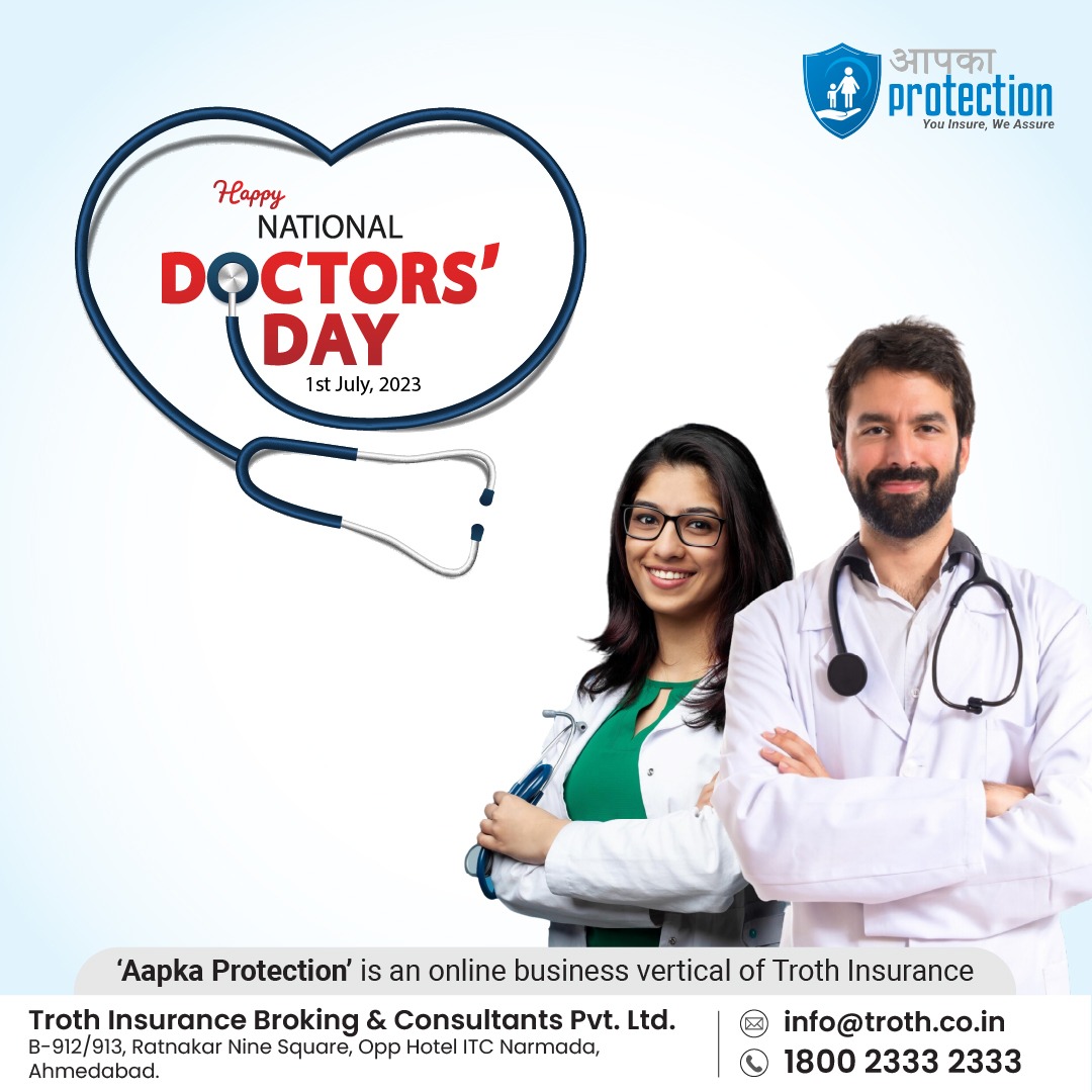 AapkaProtection's tweet photo. Happy Doctor’s Day to all the doctors. Thank you for all your efforts and contribution to the mankind.
.
.
#doctorsday2023 #aapkaprotection #insurancebroker #doctors
#internationaldoctors #broking #insurance https://t.co/1kVz390xIV