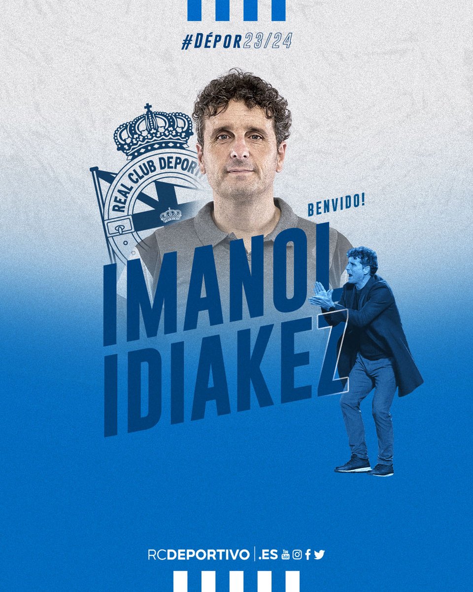 Imanol Idiakez, nuevo entrenador del Dépor.