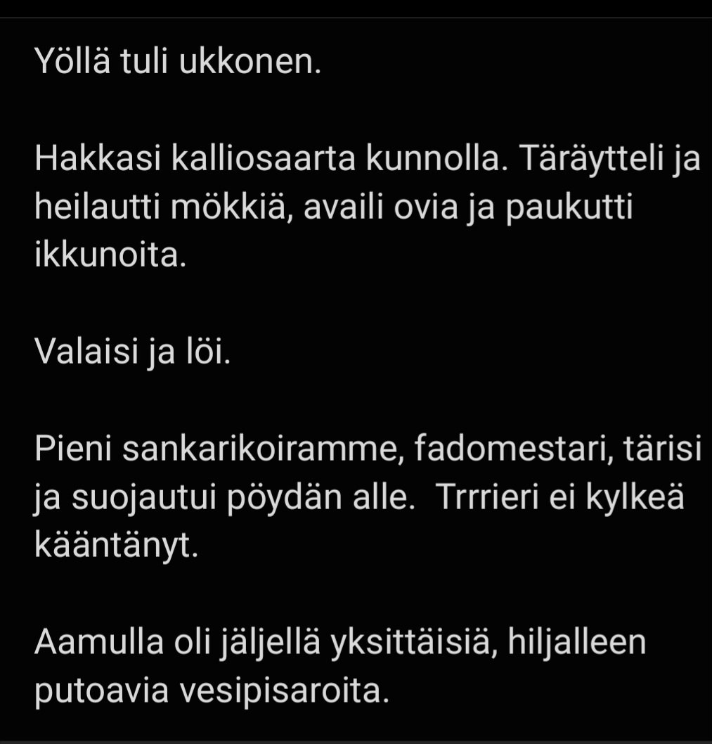 Mökkipäiväkirja. Merkintä 1.7.2023