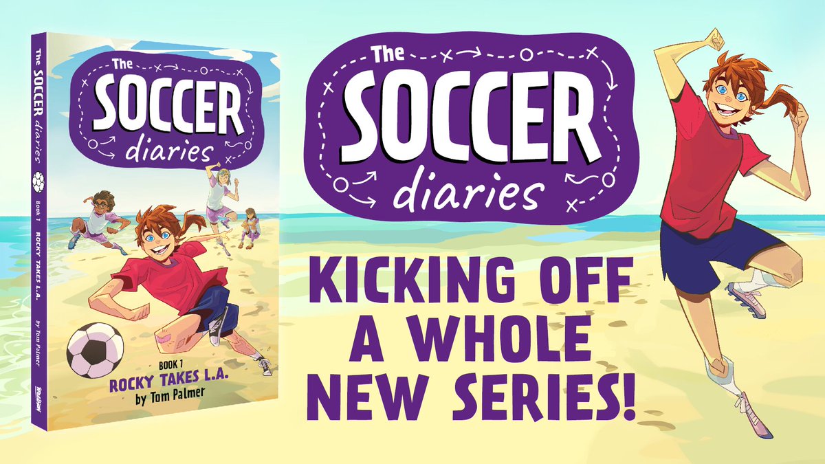 This September, get ready for #TheSoccerDiaries! Rocky Race stars in her very own fiction series, travelling from the UK to the USA to play Soccer at an incredible summer camp! Pre-order your copy now at: reb.to/SDRockyPreOrder