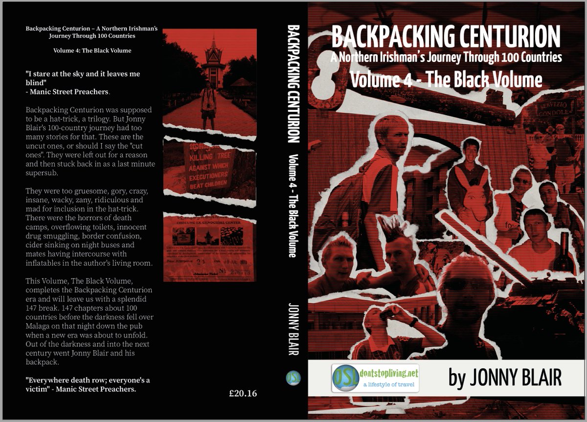 jonnyblair's tweet photo. *BOOKS UPDATE!*📗📚🖊6 months of 2023, I have been simultaneously editing TWO books.
1.The Black Volume(Vol4 Backpacking Centurion) 2.Aftershot(Vol1 TITNC)
#aftershot #thisisthenextcentury #backpackingcenturion #theblackvolume #writer #tourist #Dontstopliving #author #blogger https://t.co/cc2SjiXsrM