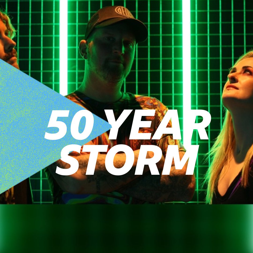 50_Year_Storm's tweet photo. BBC Introducing 🫶 Thank you @hollyturrner + @iamdanielpascoe for airing our new track Doldrums tonight! Tune in from 8pm on BBC Radio Cornwall, Devon, Somerset and BBC Sounds: 

https://t.co/8xECwupunv

@bbcintroducing #bbcintroducing #50yearstorm https://t.co/dsYqAmZQm0