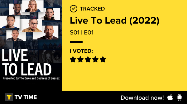 JacksonTyler_17's tweet photo. I've just watched episode S01 | E01 of Live To Lead (2022)! https://t.co/EkEkcsNiBw #tvtime https://t.co/p8sb91OJWI