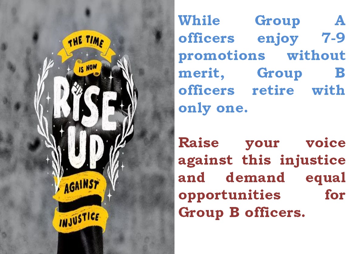 Ajitnarela's tweet photo. @cbic_india @nsitharaman @nsitharamanoffc @mppchaudhary @officeofPCM @PIB_India @FinMinIndia @MIB_India @DDNewslive @airnewsalerts @CBC_MIB Raise your voice for Grade B class officer. @sgaiceia @AICEIA_VADODARA @aiceia_lko @cbic_india @nsitharaman @PMOIndia @narendramodi @FinMinIndia @dghrd_cbic @DoPTGoI @PIB_India @aajtak @BBCHindi @RahulGandhi 

#WakeUpCBIC https://t.co/xijNcUaSla