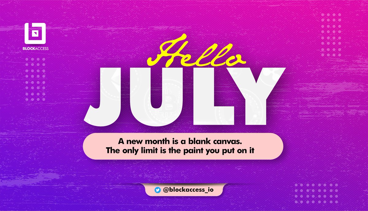 Happy New Month Citizens 🎉🎉🎉