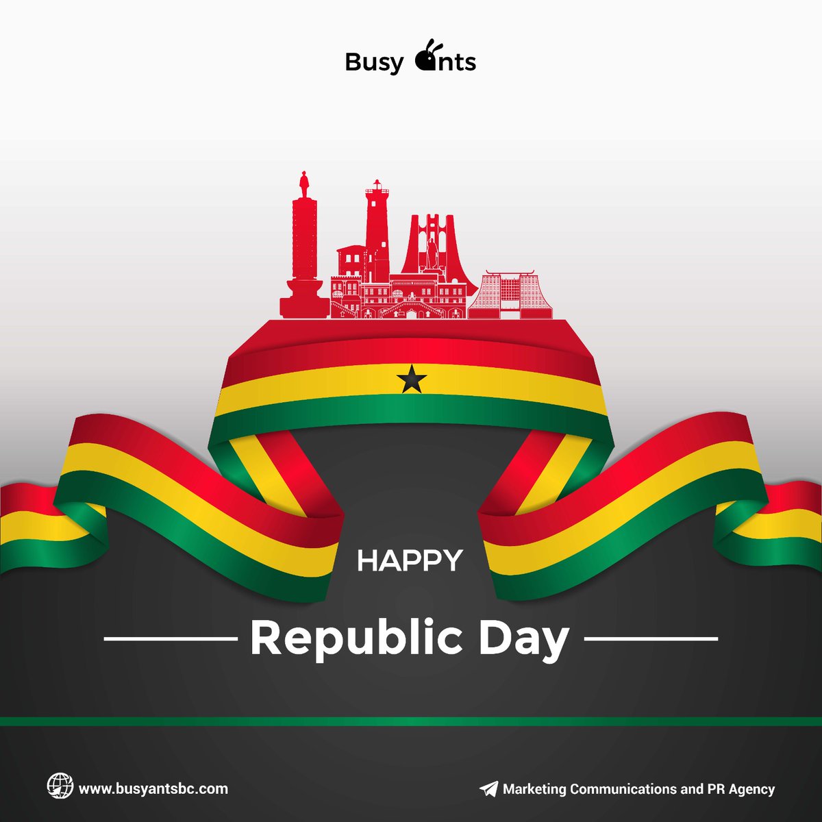 🇬🇭Happy Republic Day😊
#Republic #republicday2023 #RepublicDay #HappyRepublicDay #happyrepublicday2023 #republicdaycelebration #design #DigitalMarketing
