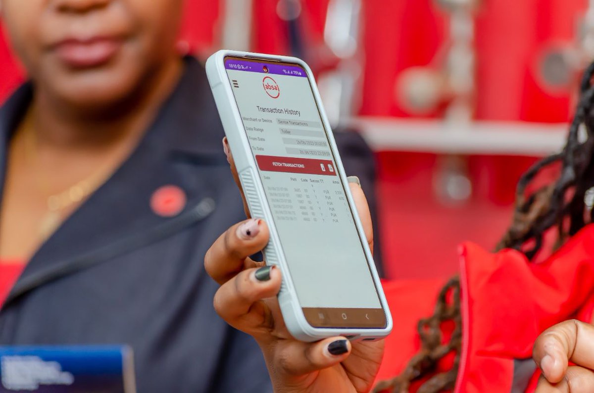 Kuna jinsi mpya ya kulipwa wadau, @AbsaKenya.Clients wanaeza lipa using android smartphones.Learn more: absabank.co.ke/business/bank/… The Mobi Tap first to market solution will help to build credit profiles for business owners.
#AbsaMobitap
#FreshWayToPay
#ElevateYourGreat