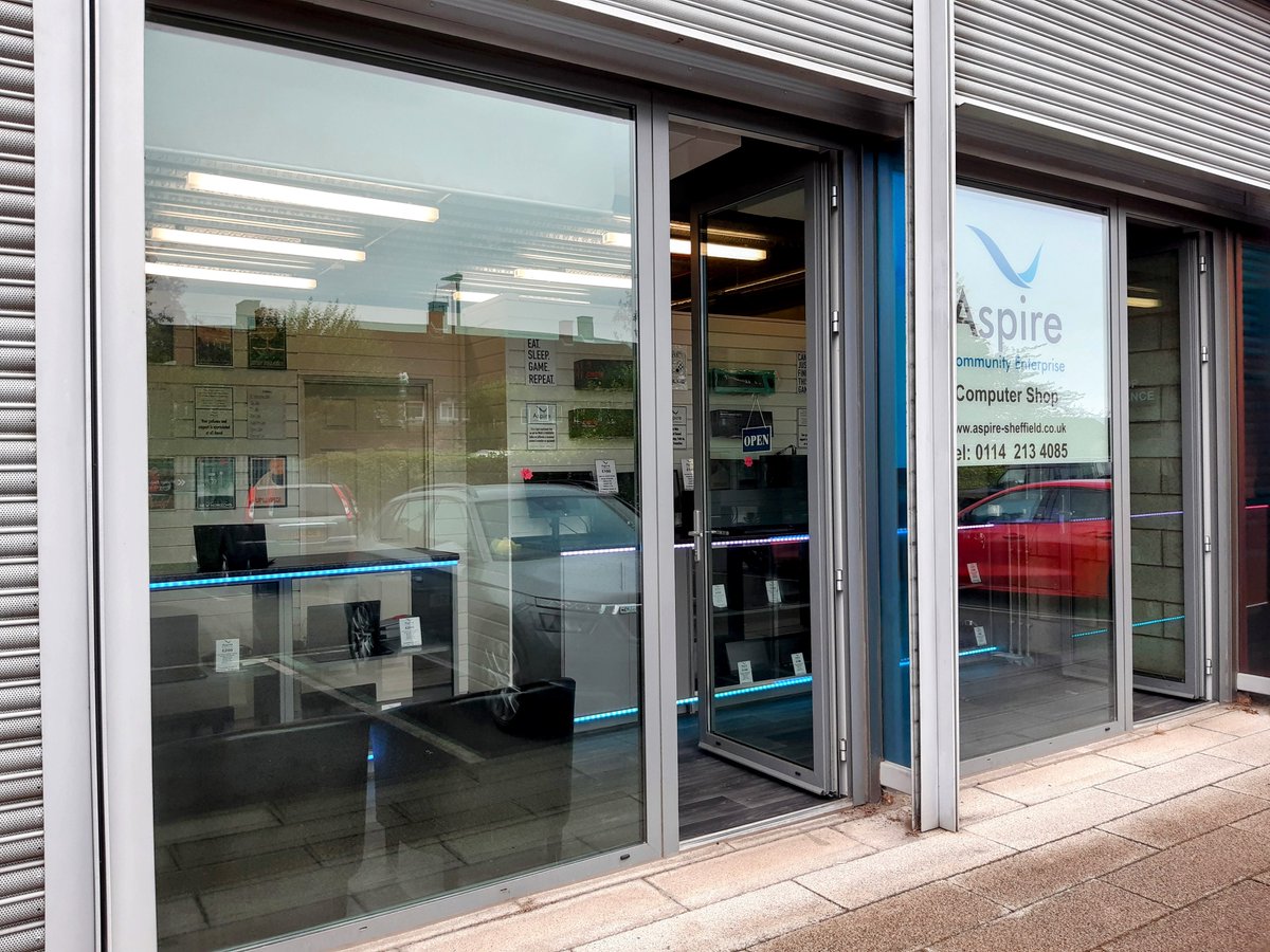 AspireSheffield's tweet photo. For those who haven’t had a chance to visit us yet…
Peek into our computer paradise, where your peepers will find pixel-perfect delights!
#computerstore #tech #computershop #gaming #technology #business #laptop #computers #computerservice #computersupport  #sheffieldissuper https://t.co/1nLHDH2UM1