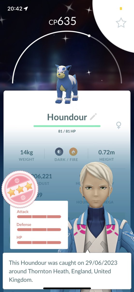BudzinskaDonata's tweet image. Random click, just cuz I needed fire types for the task! 
🥳🥳🥳🥳🥳
#pureluck #PokemonGO #shundo #wildshundo #shundohoundour #ShinyCheck #shinypokemon