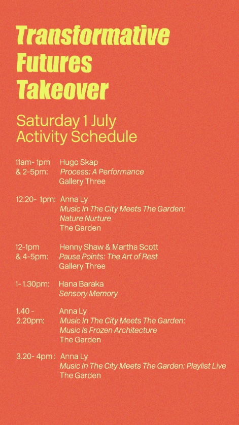 elastic_fiction's tweet photo. #transformativefutures programme for today @CamdenArtCentre - escape the drizzle with us! https://t.co/nLIRSSKDzh