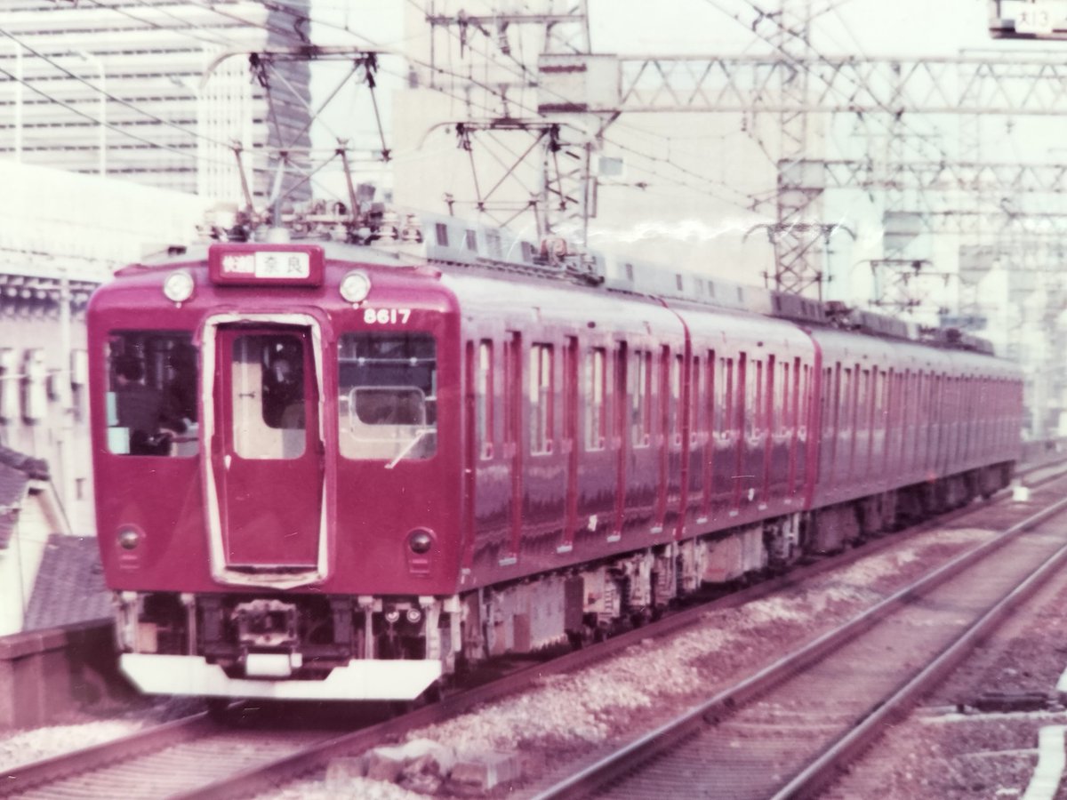 18408sidij's tweet photo. Kintetsu Railway
　　8600 series train

(the first air conditioned car on the Nara Line)

Congratulations for 50th anniversary.  Thank you for your great work over the years.  I'm counting on you.  

Summer  2023 https://t.co/GSpgkmRjVg