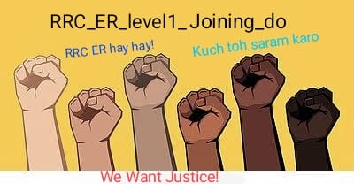 BhawataranPal's tweet photo. @EasternRailway #RRC_ER_Kolkata_Level1_Joining_Do 
#We_want_justice 
@EasternRailway 
@aajtak 
@AshwiniVaishnaw 
@ZeeNews 
@PMOIndia 
@indiatvnews 
@RailMinIndia https://t.co/XBOB0dQo2O