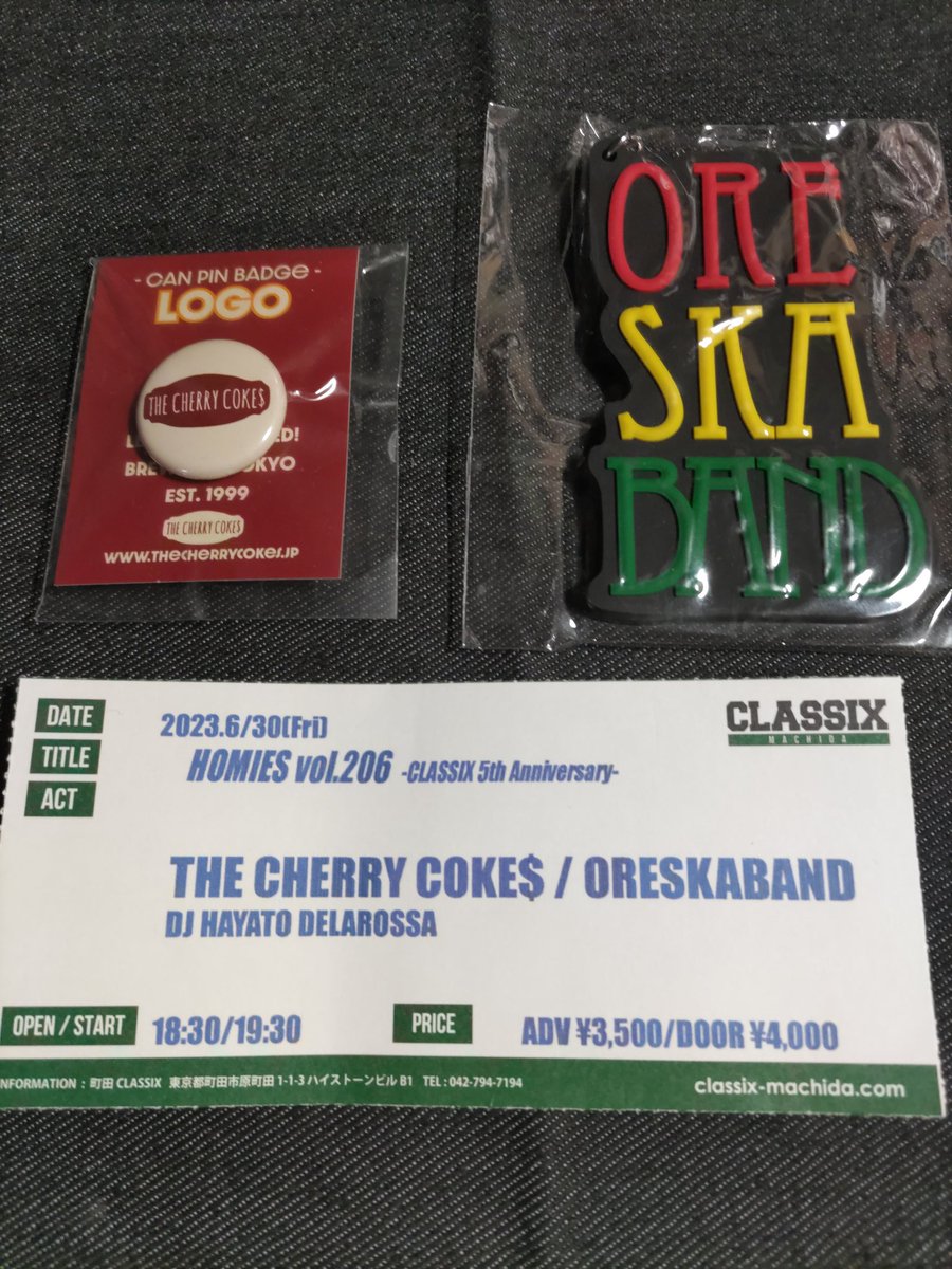 ivyzbgnPJSkNuyY's tweet image. HAYAMIさんに、頂いたセットリスト
やっと入手した激ロック
♯ORESKABAND
♯THE CHERRYCOKES
♯町田CLASSIX
♯激ロック
♯MAYSON'sPARTY