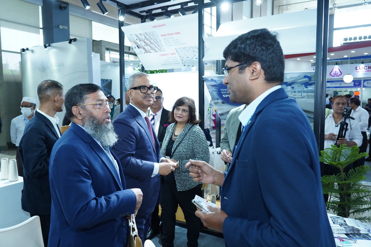 IndiaWorldex's tweet photo. 11th Intex Bangladesh concludes with a success.
Thanks to our Exhibitors, Visitors &amp; Industry Stakeholders for supporting and being the part of the Premier International Textile Sourcing Show of South Asia.
.
#intex2023 #tradeshow #textilesourcingexpo #b2bexhibition #worldexindia https://t.co/EPNmly9LaH
