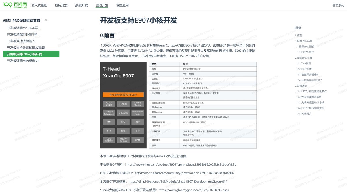 dongshanpi's tweet image. allwinner-docs.100ask.net We have made an online site for the use and development manual of the Allwinner series of development boards, which is convenient for everyone to read and refer to. The site is being continuously updated and will also support English pages!