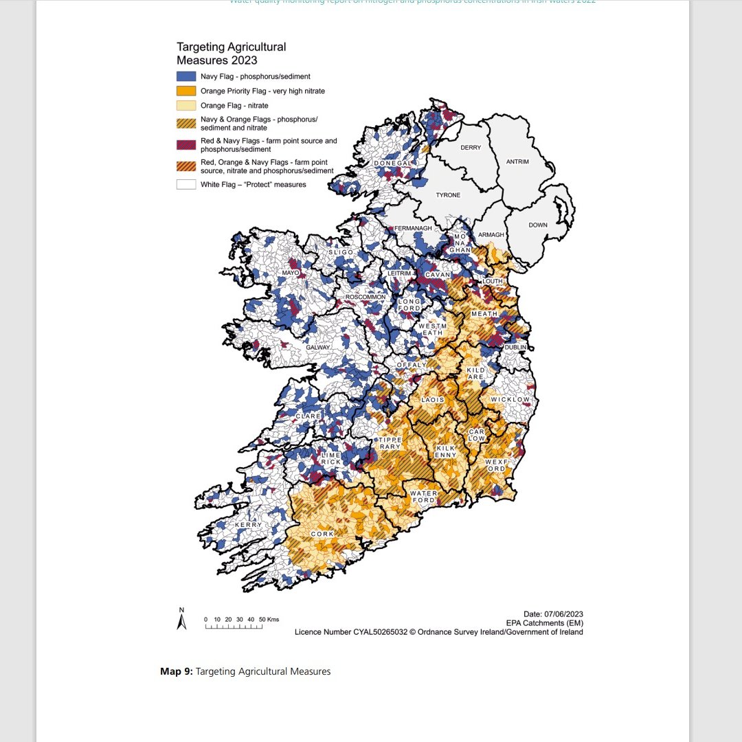 Irish Wildlife Trust (@irishwildlife) on Twitter photo The <a href="/EPAIreland/">EPA Ireland</a> has just released a critical report to the European Commission on nutrient pollution. It states that "the main problem impacting our waters is the presence of too much phosphorus & nitrogen" and that "Nitrate concentrations were higher in 2022 than in 2021"... The <a href="/EPAIreland/">EPA Ireland</a> has just released a critical report to the European Commission on nutrient pollution. It states that "the main problem impacting our waters is the presence of too much phosphorus & nitrogen" and that "Nitrate concentrations were higher in 2022 than in 2021"...