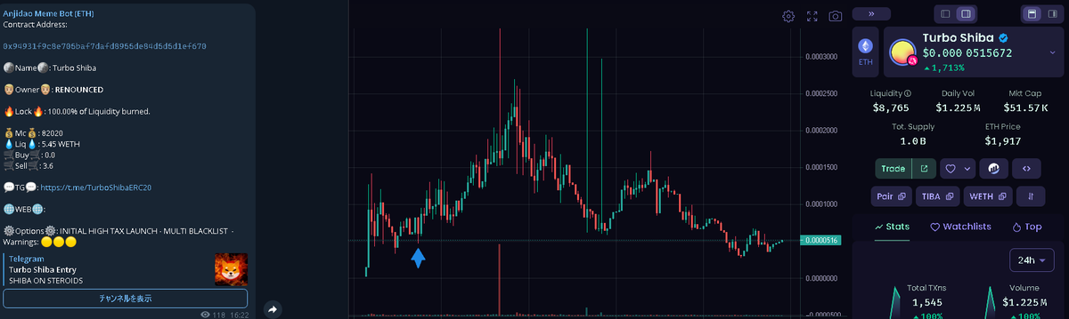 SEO9zh's tweet photo. $TIBA
https://t.co/jJFhkkY6qY
#anjidao #memecoin #memecoinbot https://t.co/Rk4erYmW0Q