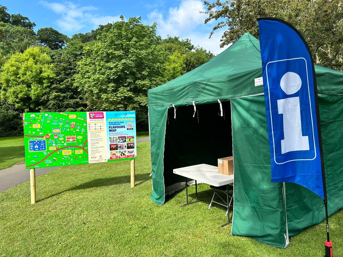 We have information tents handing out maps and kids safety wristbands from 11am near the shuttle bus drop off. Look out for the big blue flag with an 'i' on it Enjoy the weekend!

#flavoursoffingal #eventsinfingal #lovefingaldublin