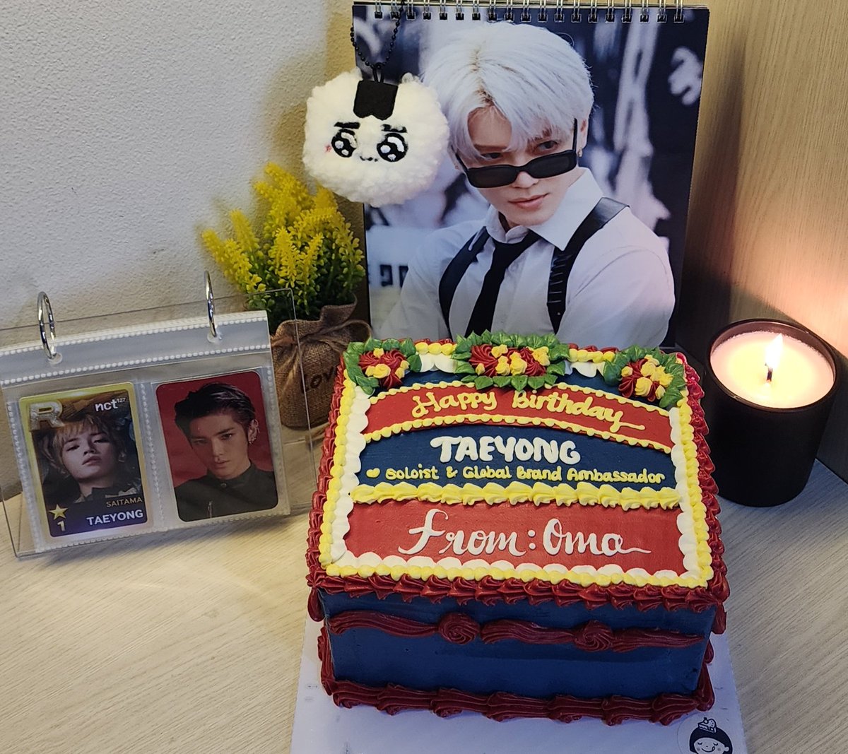 Birthday cake for the Best Leader, Soloist & Global Brand Ambassador Mr. Taeyong Lee. SELAMAT & SUKSES‼️ 🎉🎉🎉

HAPPY TAEYONG DAY
#ShiningTaeyongDay
#샤랄라한_태용데이_렛츠고