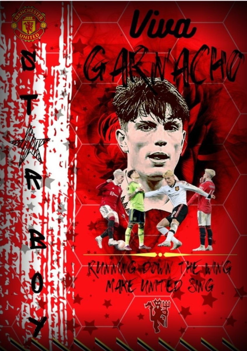 WJay_UTD's tweet photo. 🥳 Happy 19th birthday to our ☆Boy @agarnacho7 crazy potential. Can't wait to see the player he becomes!
#Garnacho7
#mufc https://t.co/L36v0oKy7z