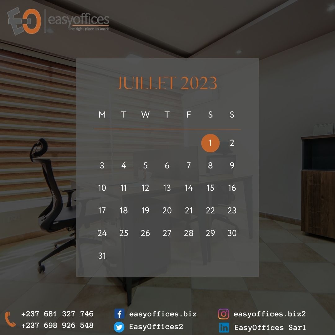 EasyOffices2's tweet image. #easyoffices
Nous vous souhaitons un fructueux mois de juillet.