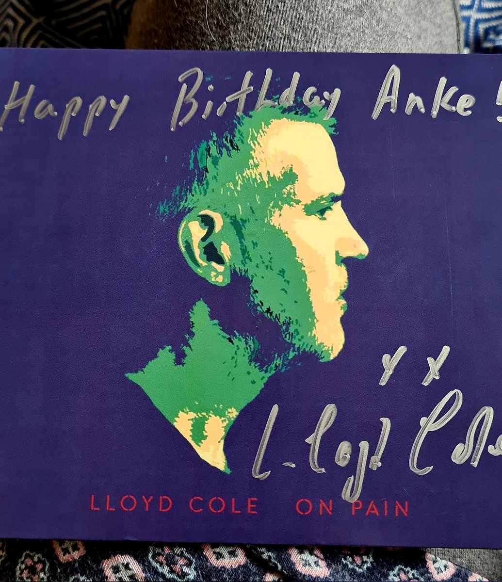 Thank you so much, <a href="/Lloyd_Cole/">Lloyd Cole</a>!🥳✌️ It just arrived here in Germany. Made my day...