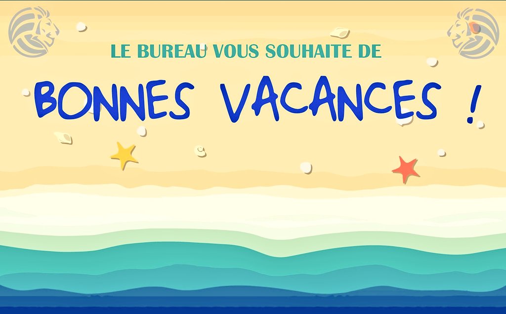 A tous nos adhérents : MERCI 🙌 Parce que vous nous avez fait vibrer, rire, pleurer tout au long de cette belle année 👉 On a hâte de vous retrouver pour une nouvelle saison #volley 🏐🤩  En attendant, on vous souhaite de très bonnes #vacances bien méritées ☀️🍹🏖️ #summervibes