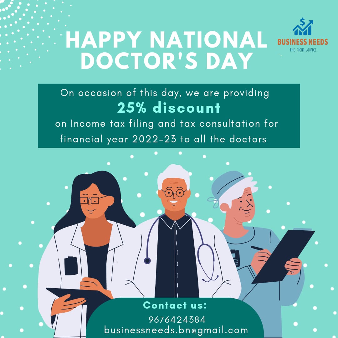 needs_business's tweet photo. Happy Doctor's day, we are happ providing 25% discount. Avail the offer today!✨ @yashoda.hospitals @theapollohospitals @indian_medical_associations @anatomy_group_of_medico @kimssunshinehospitals @continental_hospitals @rainbowchildrenshospitals @aster_prime @CareHospitalsIn https://t.co/s50g9fzLNm