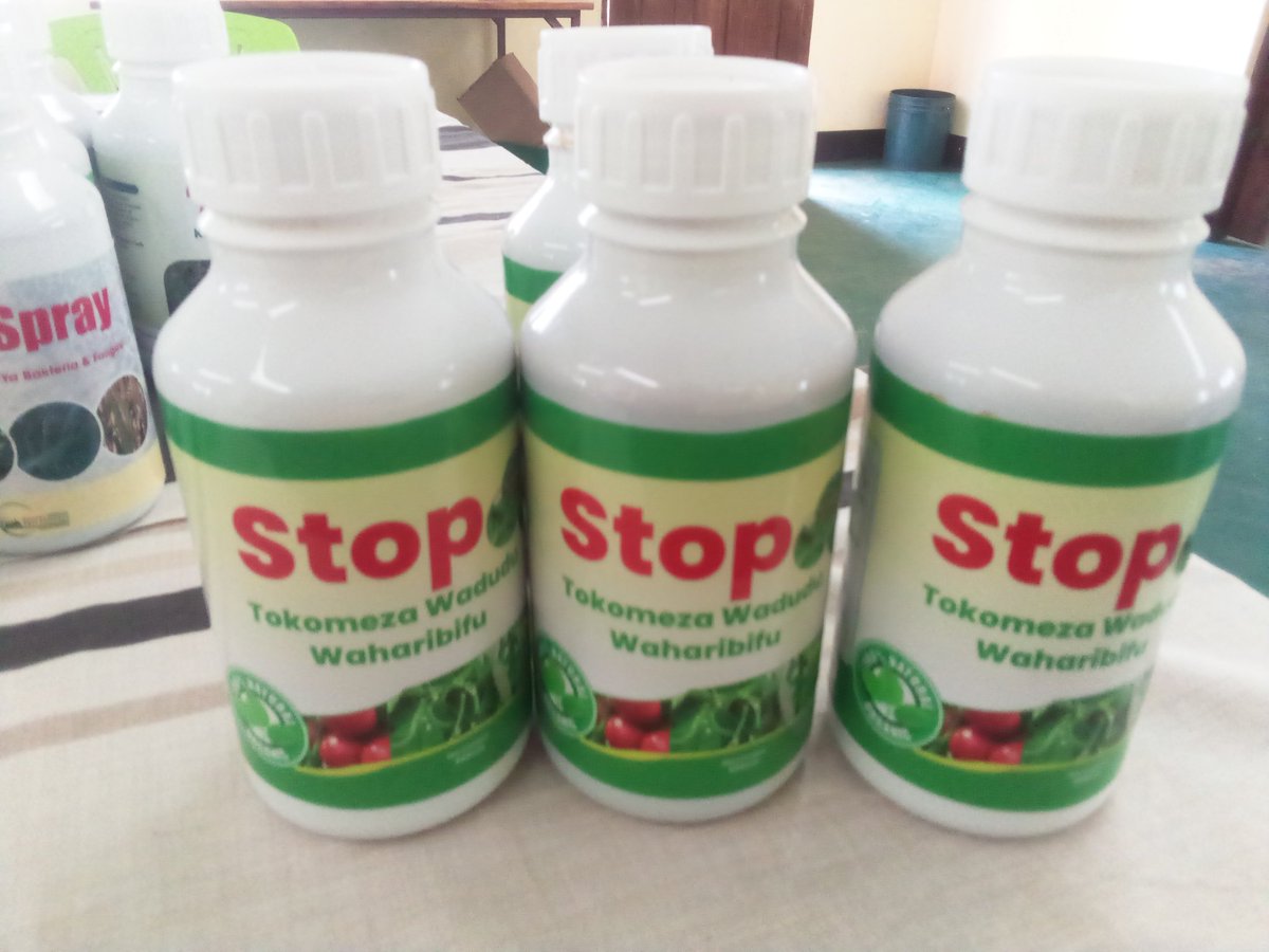 Pembejeo_Agric's tweet photo. Zuia na Komesha Wadudu Sumbufu jamii ya #VIWAVI JESHI kwenye shamba lako Mahindi...
Tumia #STOP-DUDU kudhibiti wadudud hawa waaribifu sana shambani kwako.....
@FARMCARE.
βοΈ 0688308804. https://t.co/d7AWa5F7I0